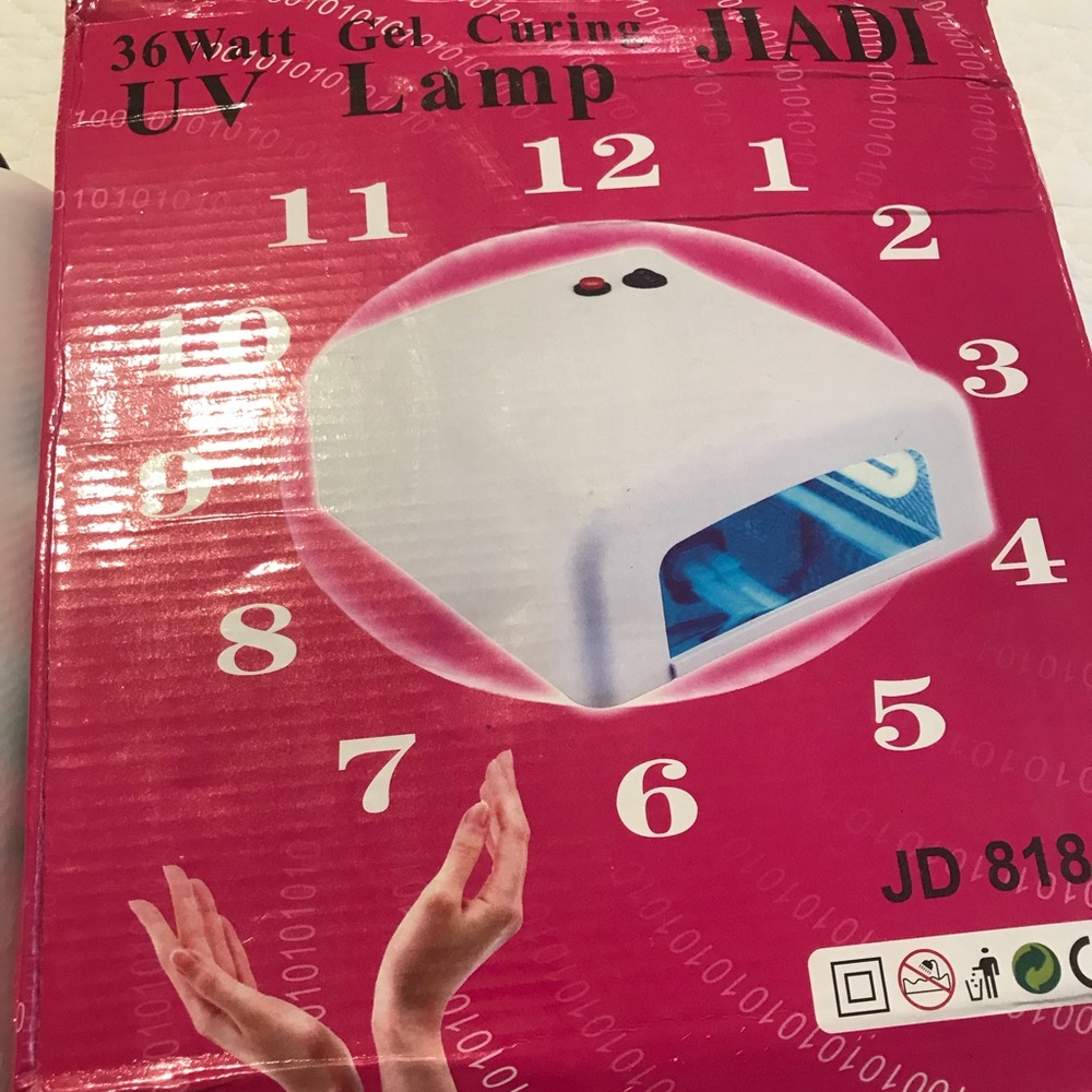 36 WATT Gel Curing UV Lamp